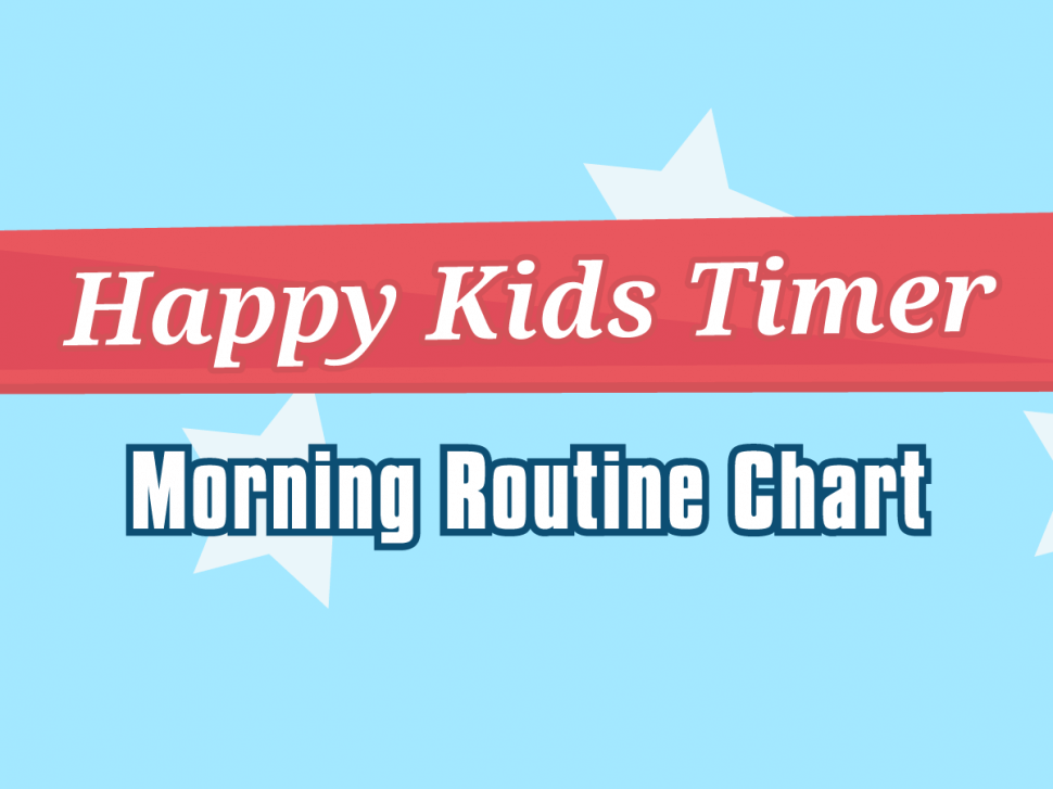 Morning Routine For School Chart